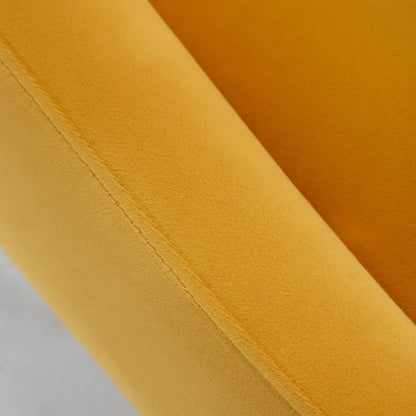 SEYNAR Modern Velvet Dining Chairs Set of 4, Upholstered Accent Chair Tufted Back Armless Chair with Back Pull