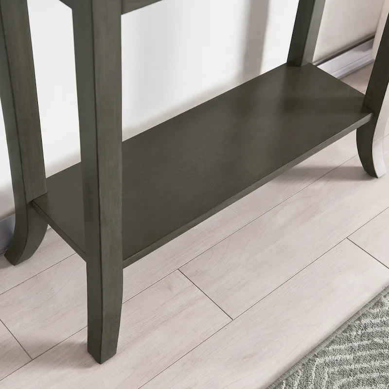 Leick Home Traditional Tray Edge Console Hall Stand