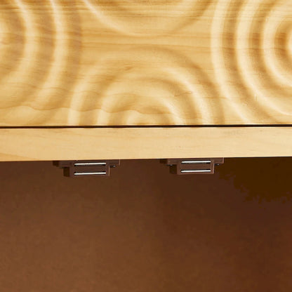 Art Leon Handcrafted Wood Sideboard with 2 Doors
