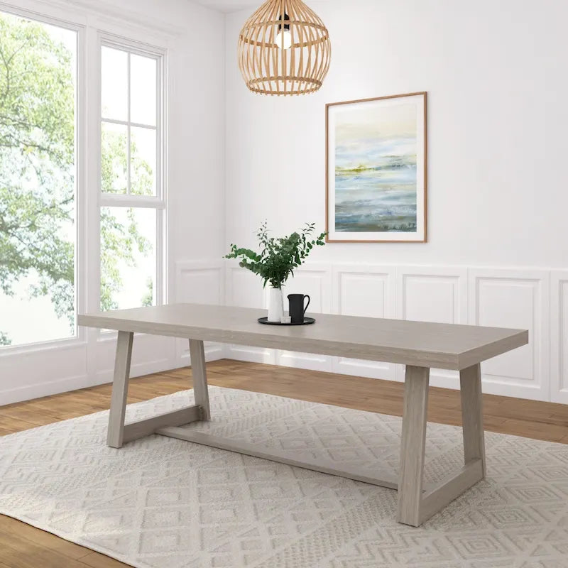 Plank and Beam Classic Solid Wood Conference Dining Table - 94
