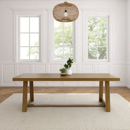 Plank and Beam Classic Solid Wood Conference Dining Table - 94