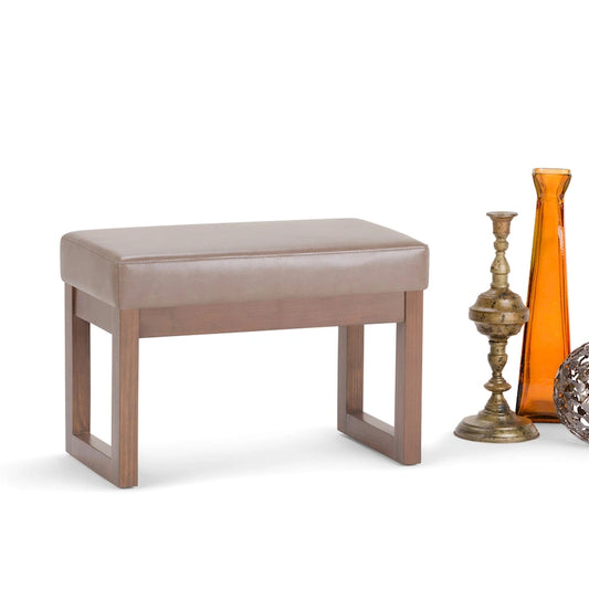 WYNDENHALL Madison 26 inch Wide Contemporary Rectangle Ottoman Bench
