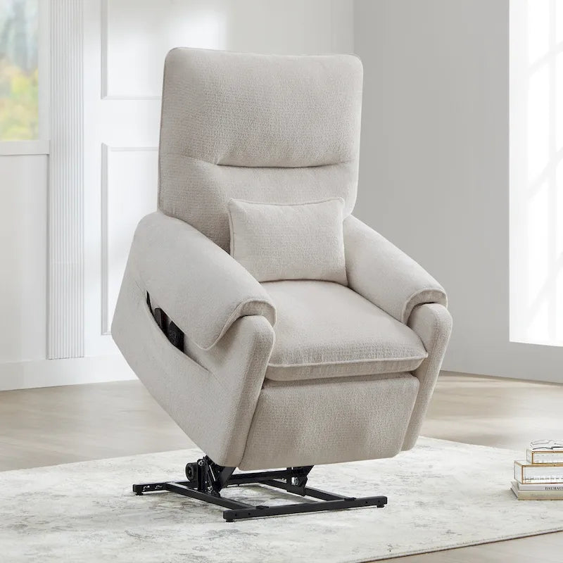 Chloe Power Lift Recliner with Heat Massage for Elderly