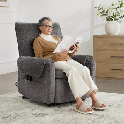 Chloe Power Lift Recliner with Heat Massage for Elderly