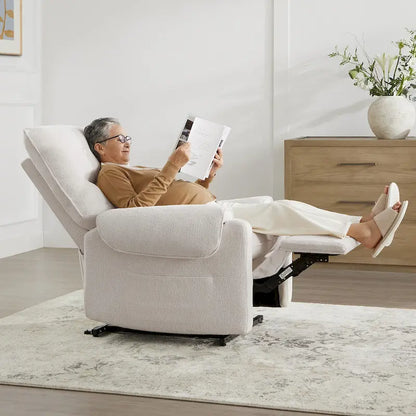 Chloe Power Lift Recliner with Heat Massage for Elderly