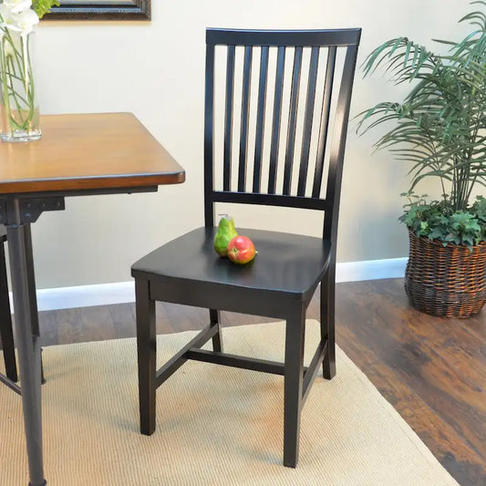 Perry Mission-style Hardwood Dining Chair