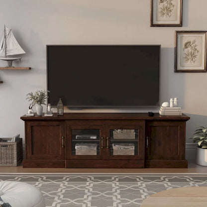 Bick Rustic 68-inch Multifunctional Storage TV Console by Furniture of America