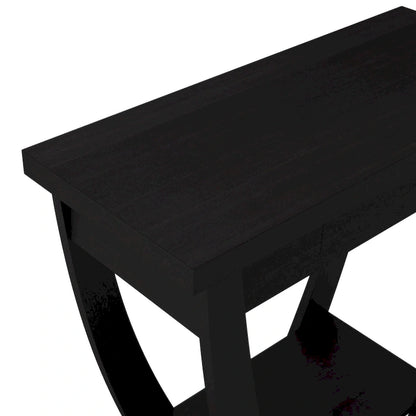 DH BASIC Curved Entryway Storage Sofa Table by Denhour