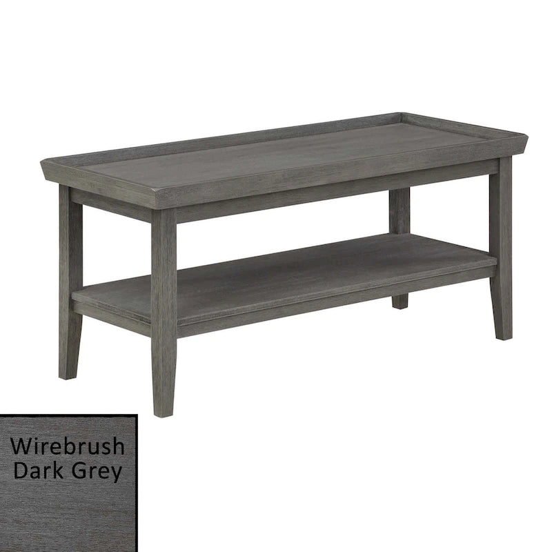 Convenience Concepts Ledgewood Coffee Table with Shelf