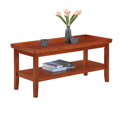Convenience Concepts Ledgewood Coffee Table with Shelf