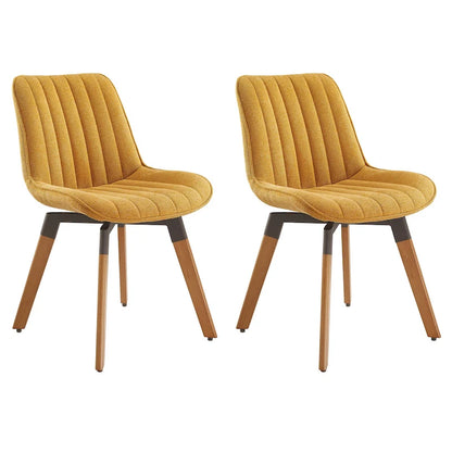 Art Leon Rustic Swivel Dining Chair (Set of 2)