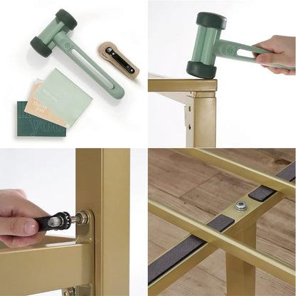 Priage by ZINUS Metal Canopy Platform Bed Frame