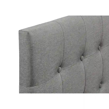Ida Button-tufted Upholstered Transitional Adjustable Headboard