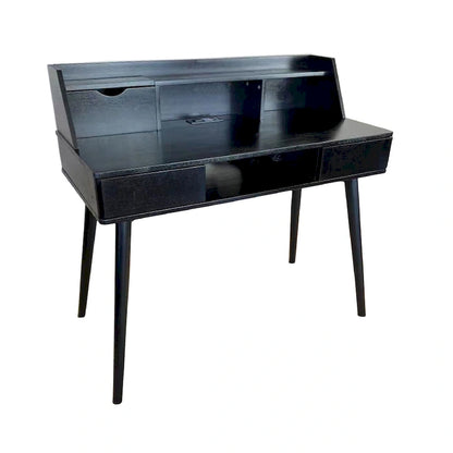 Solid Acacia Desk with Charging Station