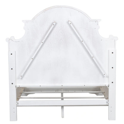 Magnolia Manor Panel Bed, Dresser and Mirror, and Nightstand Set