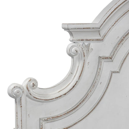 Magnolia Manor Panel Bed, Dresser and Mirror, and Nightstand Set