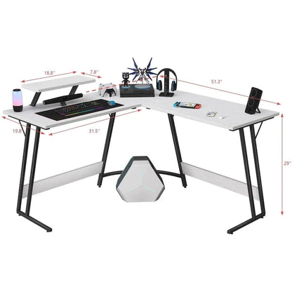 Homall L Shaped Gaming Desk Computer Corner Desk Pc Desk Table