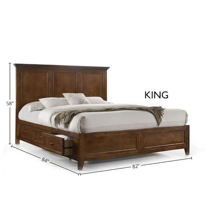 San Mateo Storage Platform Bed