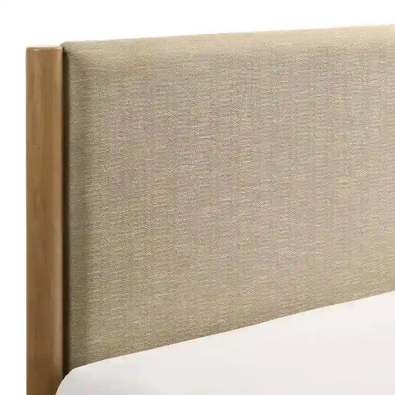 Roundhill Furniture Vichy 3-Piece Bedroom Set, Platform Bed with Two Nightstands, Queen