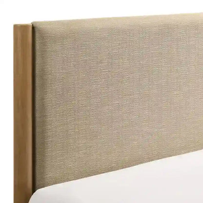 Roundhill Furniture Vichy 3-Piece Bedroom Set, Platform Bed with Two Nightstands, Queen