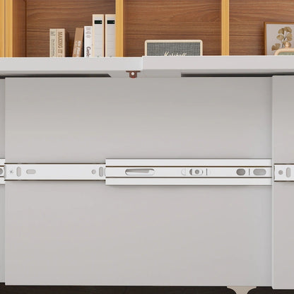 Dresser Full Murphy Bed White For Party Room Home Office Space Saving