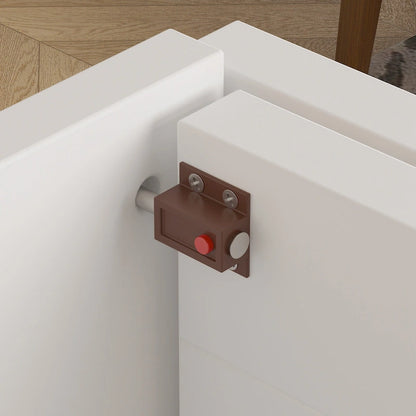 Dresser Full Murphy Bed White For Party Room Home Office Space Saving