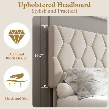 Bed Frame with Headboard