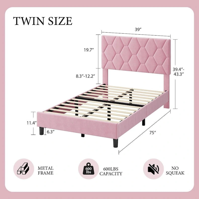 Bed Frame with Headboard