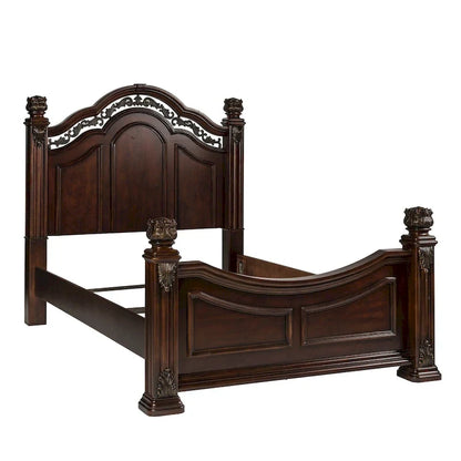 Messina Estates Cognac Poster Bed