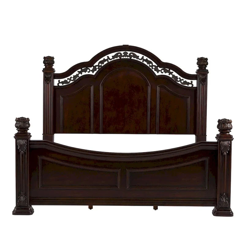 Messina Estates Cognac Poster Bed
