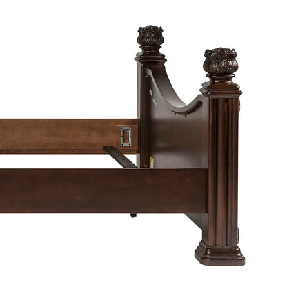 Messina Estates Cognac Poster Bed