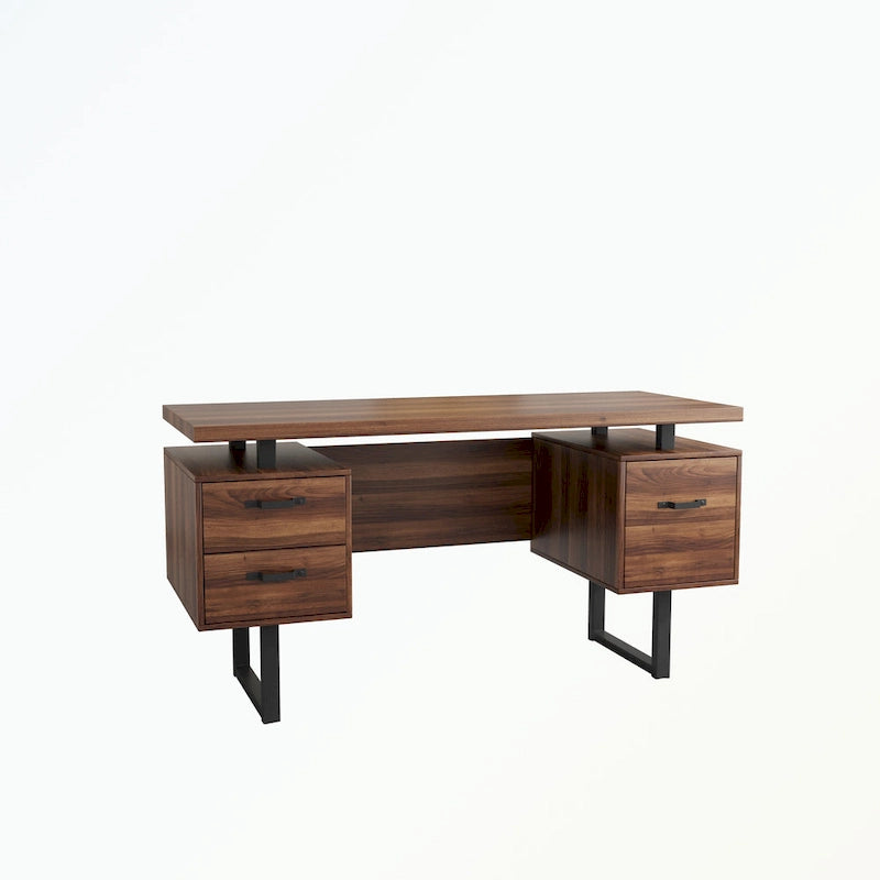 Home Office Computer Desk with Drawers