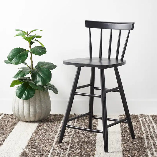 SAFAVIEH Wijnanda 25-inch Counter Stool - 17 In. W x 17 In. D x 36 In. H - 17Wx17Dx36H