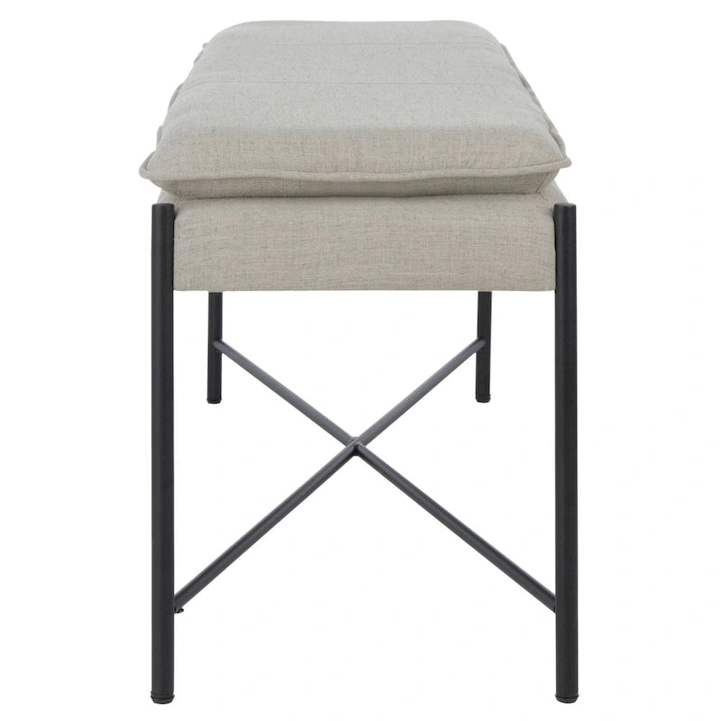 SAFAVIEH Sabra Cushioned X-Bench - 50Wx14Dx19H