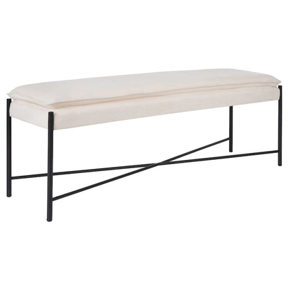 SAFAVIEH Sabra Cushioned X-Bench - 50Wx14Dx19H