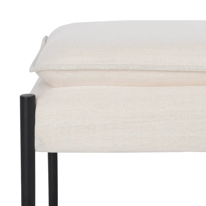 SAFAVIEH Sabra Cushioned X-Bench - 50Wx14Dx19H