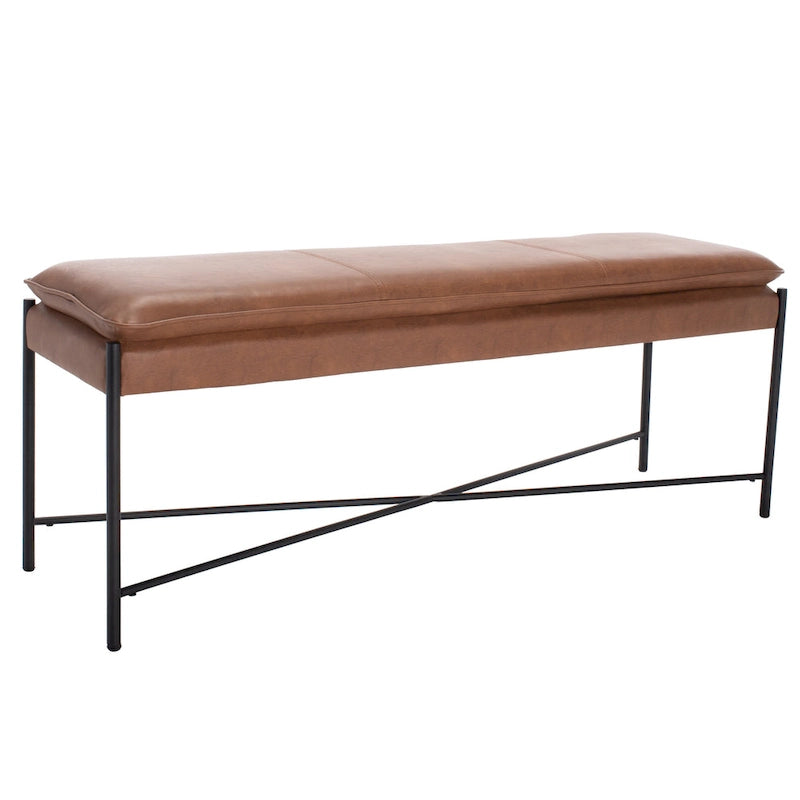 SAFAVIEH Sabra Cushioned X-Bench - 50Wx14Dx19H
