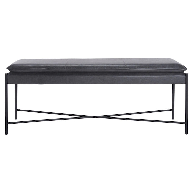 SAFAVIEH Sabra Cushioned X-Bench - 50Wx14Dx19H