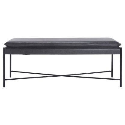 SAFAVIEH Sabra Cushioned X-Bench - 50Wx14Dx19H