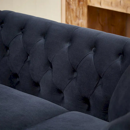 83.5-Inch Oversized Corner Sofa, L-Shaped Sectional Couch, 5-Seater Corner Sofas with 3 Pillows for Living Room, Bedroom, Apar