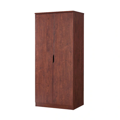 Furniture of America Vidal Modern Wardrobe Armoire with 2-door