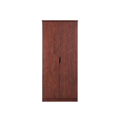 Furniture of America Vidal Modern Wardrobe Armoire with 2-door