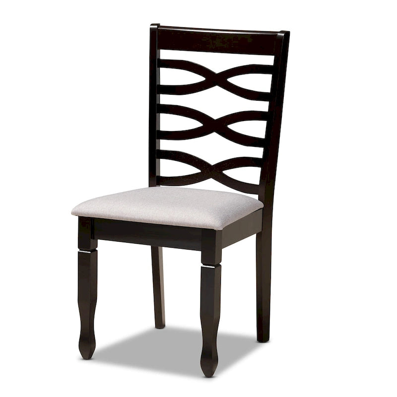 Leda Modern and Contemporary 5-Piece Dining Set