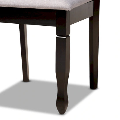 Leda Modern and Contemporary 5-Piece Dining Set