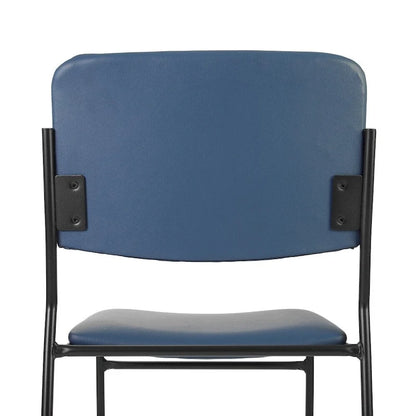 5 Pack 500 lb. Capacity High Density Stacking Chair - 23D x 18.75W x 32.25H