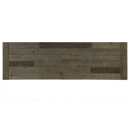 Roundhill Furniture Prato Two-Tone Wood Dining Bench