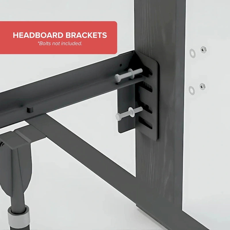 E3 Premium Adjustable Bed Frame with Glides