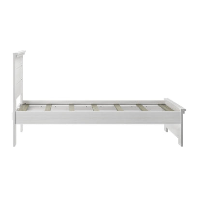 Plank and Beam Farmhouse Twin Bed with Panel Headboard