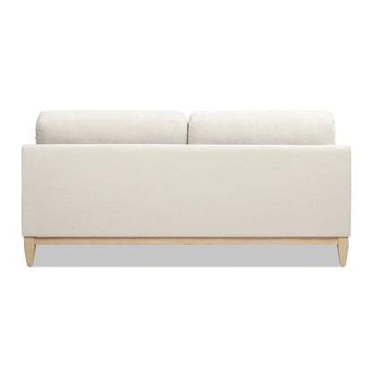 Pasadena 75.5 Velvet Modern Farmhouse Loose Pillow-Back Sofa