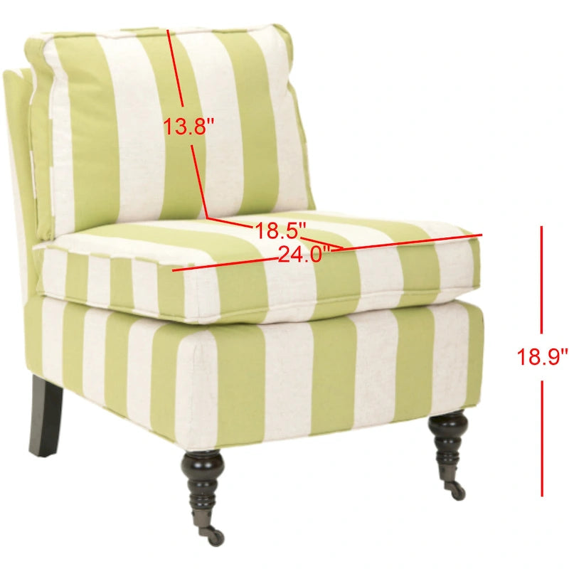 SAFAVIEH Brianne Armless Club Chair - 24Wx30Dx33H